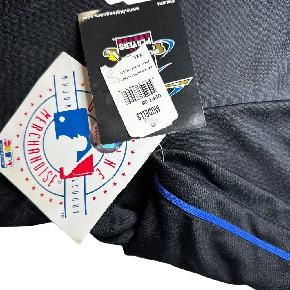 Majestic Piazza 31 Mets Jersey XXL Black Majestic Korea MLB Vintage Sewn - Picture 3 of 10